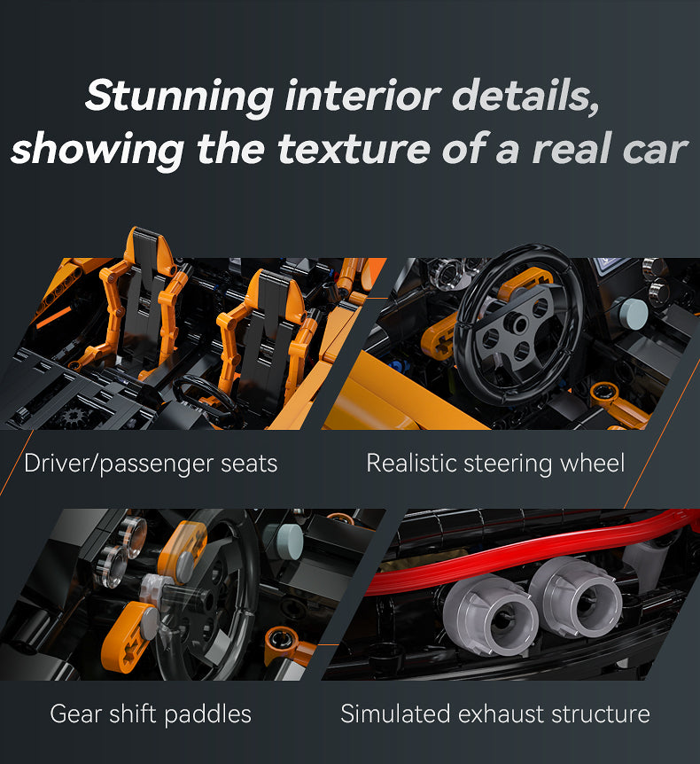 CaDA McLaren P1 Assassin XR C61513 | 3617PCS