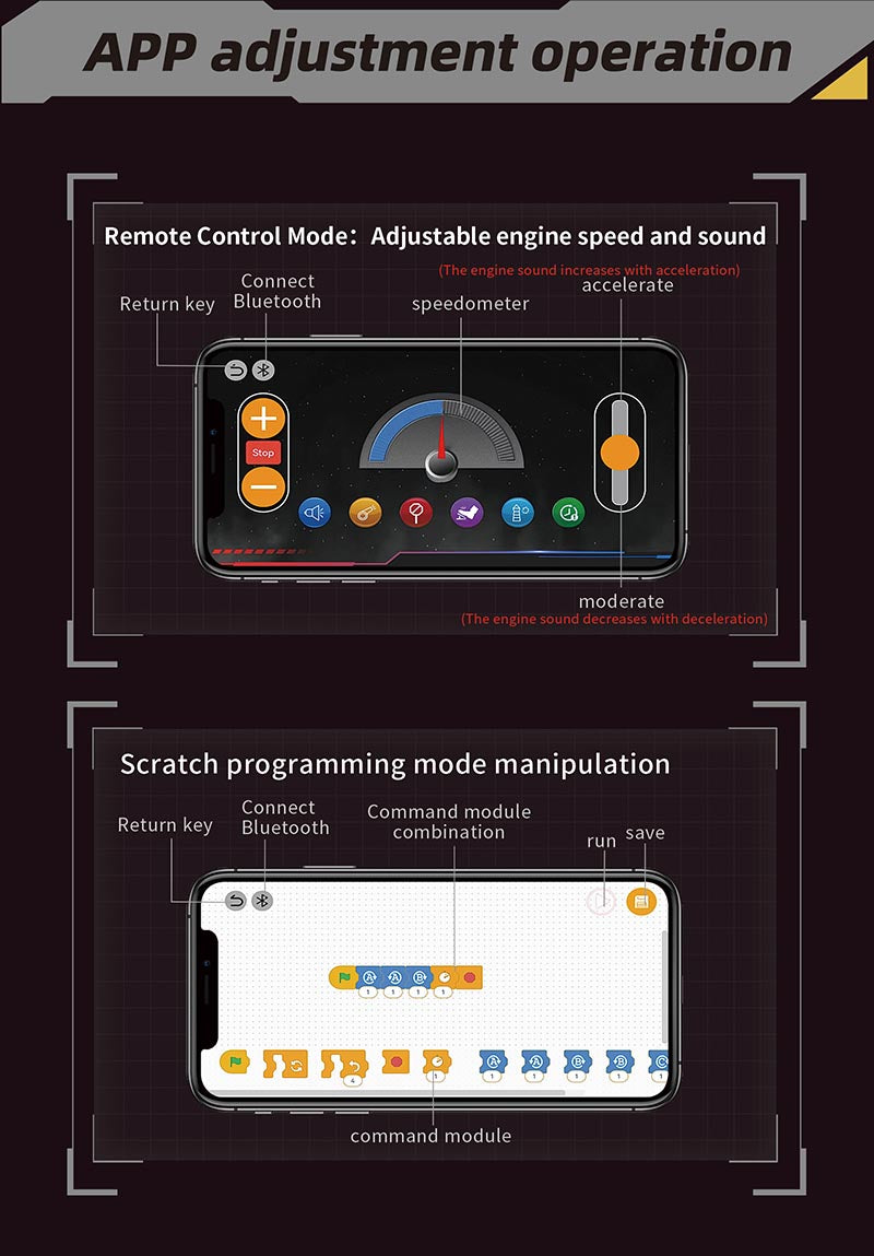 KAIXING V8 Engine K96202 | 665PCS