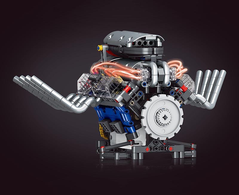 KAIXING V8 Engine K96202 | 665PCS