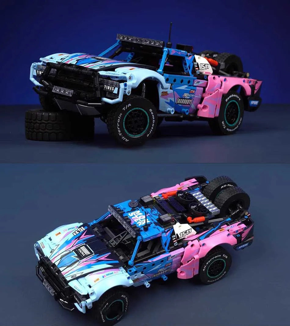 Sembo Dakar Trophy Truck 715006 | 1341PCS