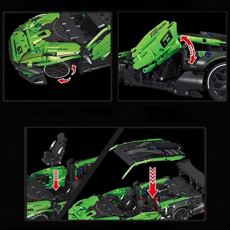 CaCo Lambo Roadster C019 | 1644PCS