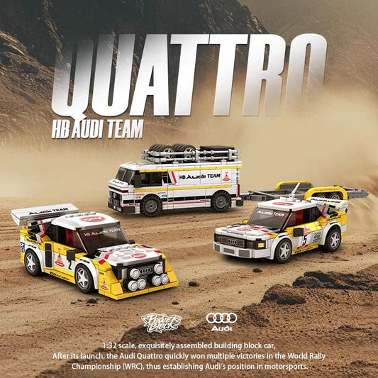 PowerBlock HB Audi Team 1984 – Group B Rally PB8812 XINYU | 1362PCS