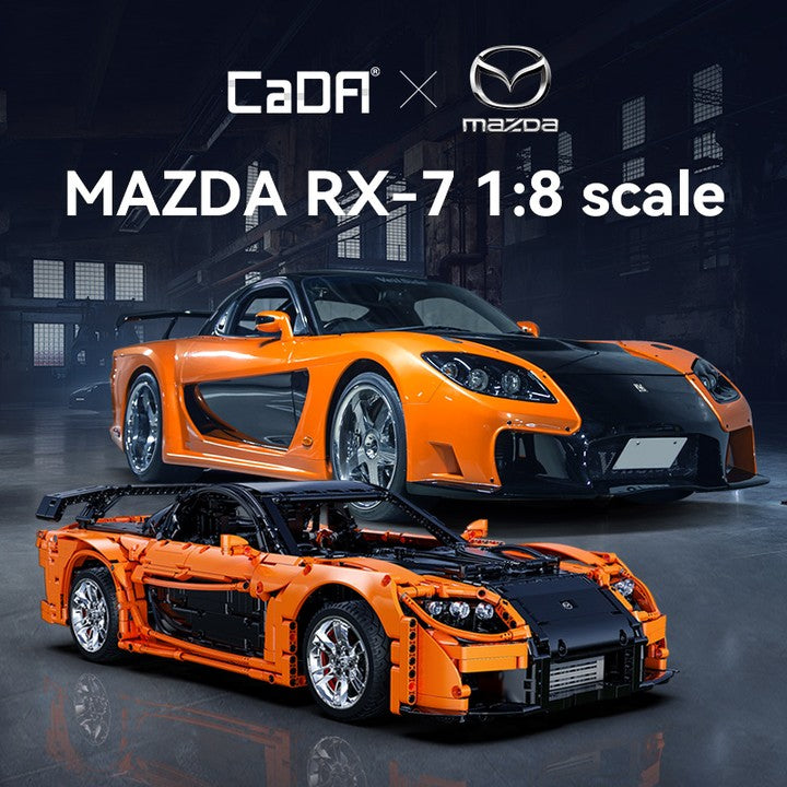 CaDA Mazda RX-7 VeilSide Fortune C61502 RC | 3305PCS