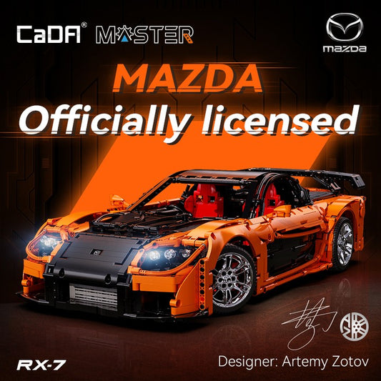 CaDA Mazda RX-7 VeilSide Fortune C61502 RC | 3305PCS