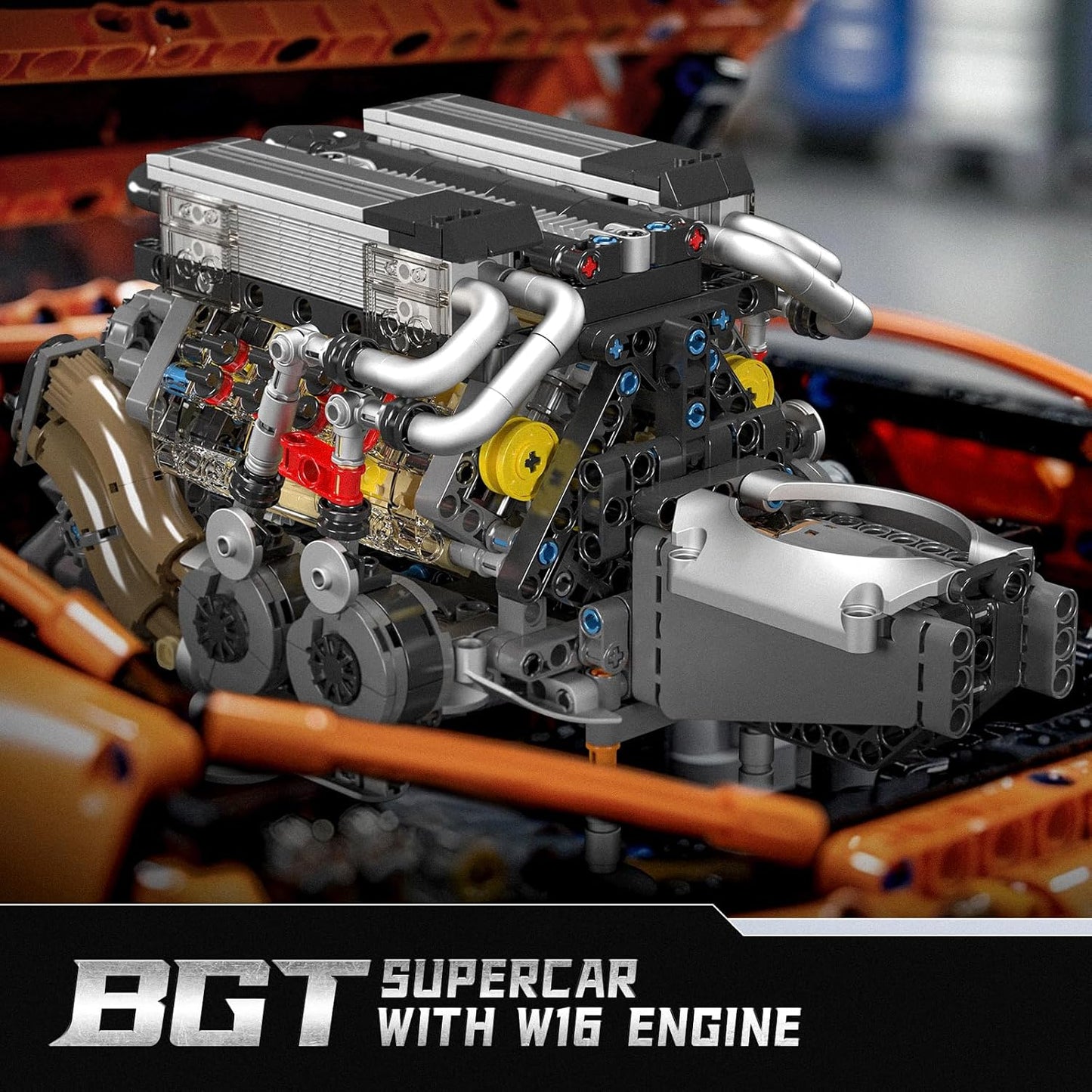 Mould King BGT Supercar W16 Engine 10131 | 952PCS