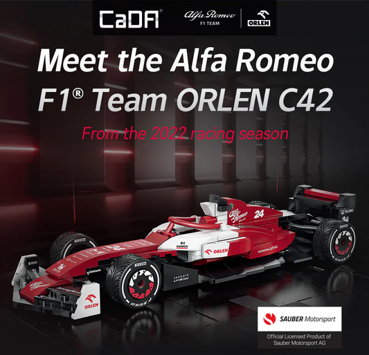 CaDA Alfa Romeo F1 Team ORLEN C42 2020 C55026 | 283PCS