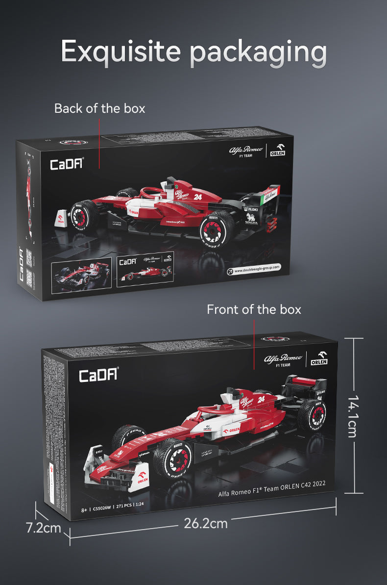 CaDA Alfa Romeo F1 Team ORLEN C42 2020 C55026 | 283PCS