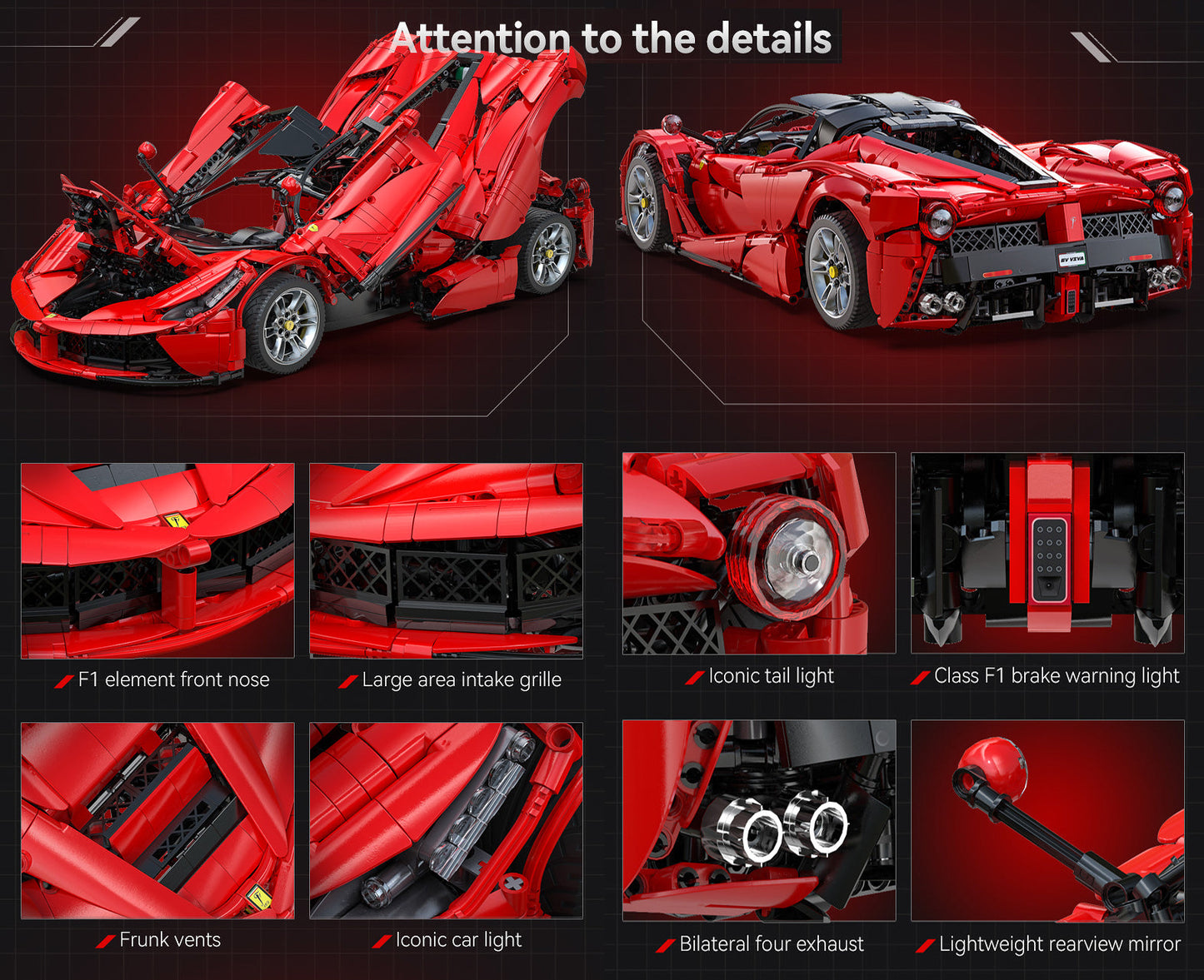 CaDA Viva Hypercar C61505 | 4739PCS