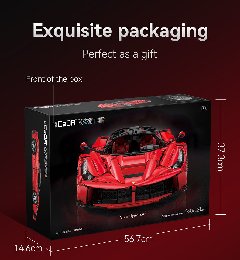 CaDA Viva Hypercar C61505 | 4739PCS