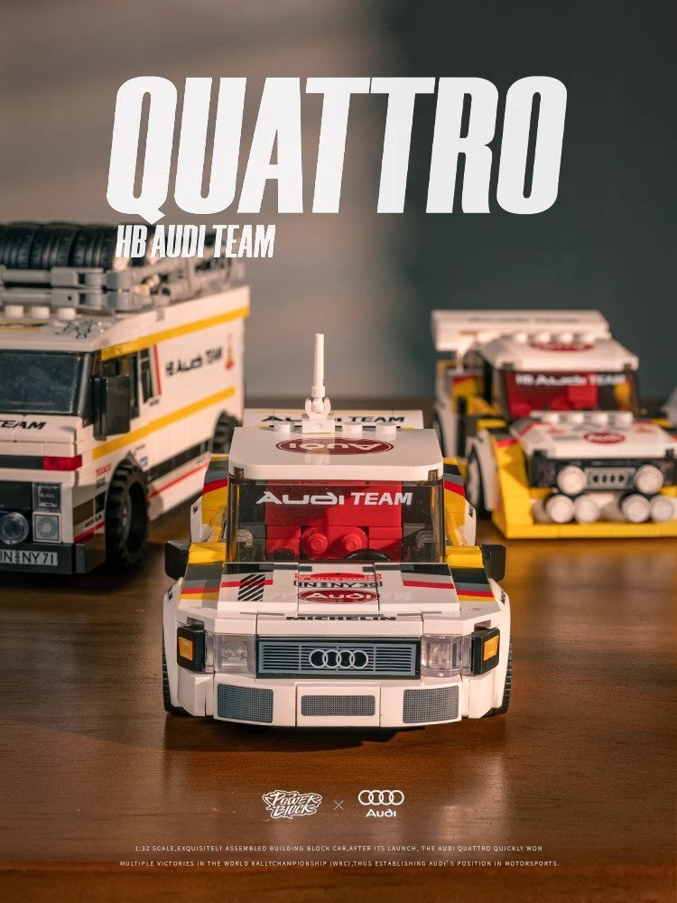 PowerBlock HB Audi Team 1984 – Group B Rally PB8812 XINYU | 1362PCS