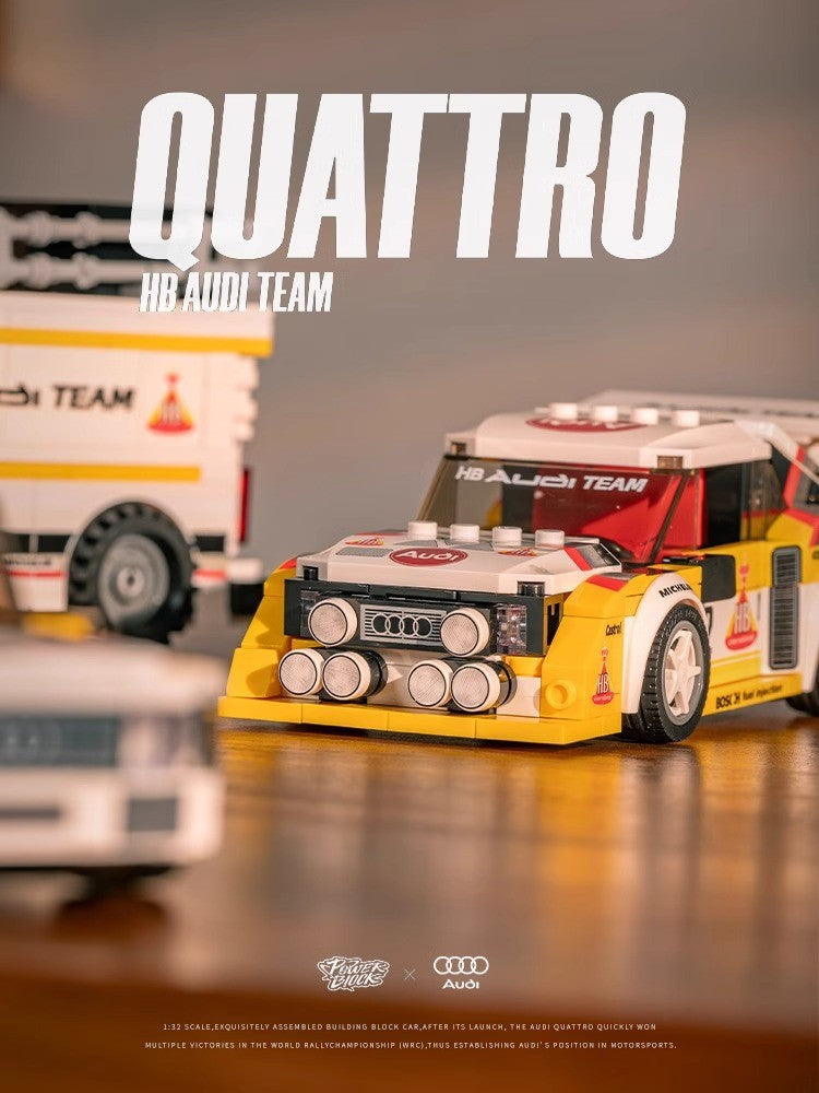 PowerBlock HB Audi Team 1984 – Group B Rally PB8812 XINYU | 1362PCS