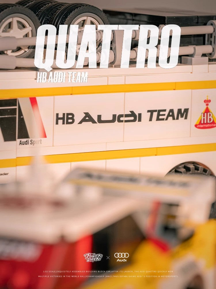 PowerBlock HB Audi Team 1984 – Group B Rally PB8812 XINYU | 1362PCS