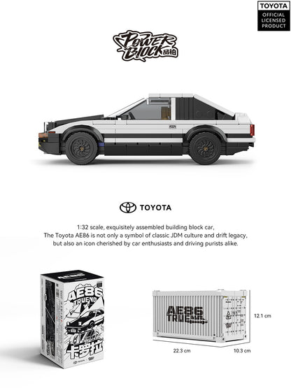 PowerBlock Toyota Trueno AE86 JDM PB8810 XINYU | 327PCS