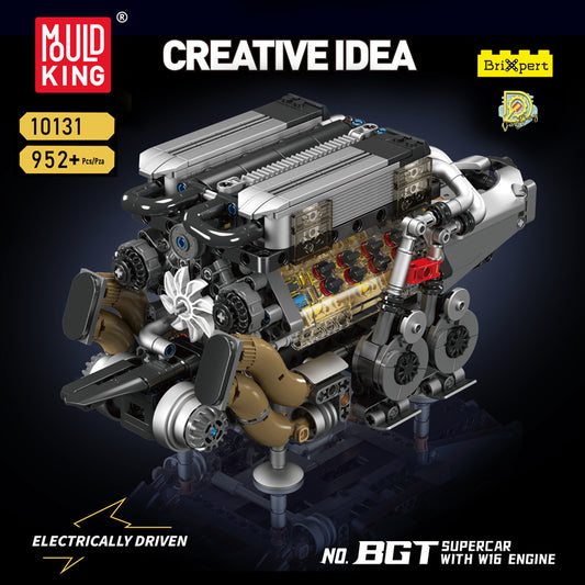 Mould King BGT Supercar W16 Engine 10131 | 952PCS