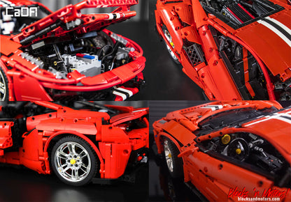 CaDA Red Italian Supercar - C61042 / 61043 | 3187PCS