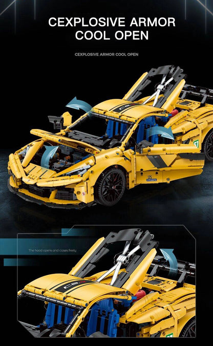 GULY Kervtte Z06 Sportcar 10622 RC | 3788PCS