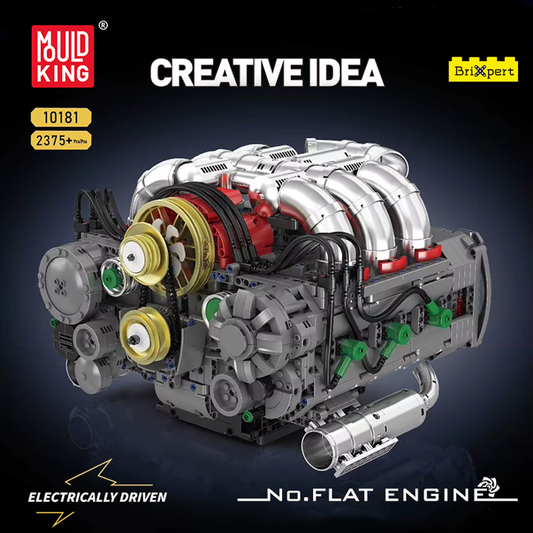 Mould King FLAT Engine 10181 | 2375PCS