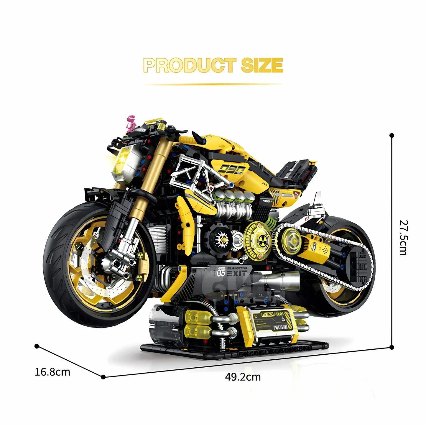 GULY Cyberpunk Big Devil 60519 RC | 2752PCS